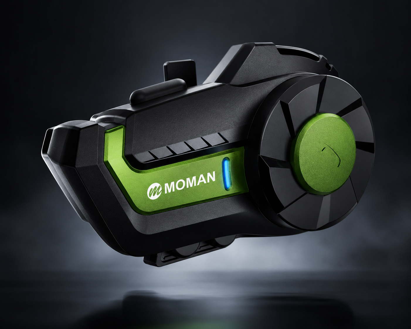 MOMAN H2 PRO Intercomunicador Bluetooth Premium para Motociclistas