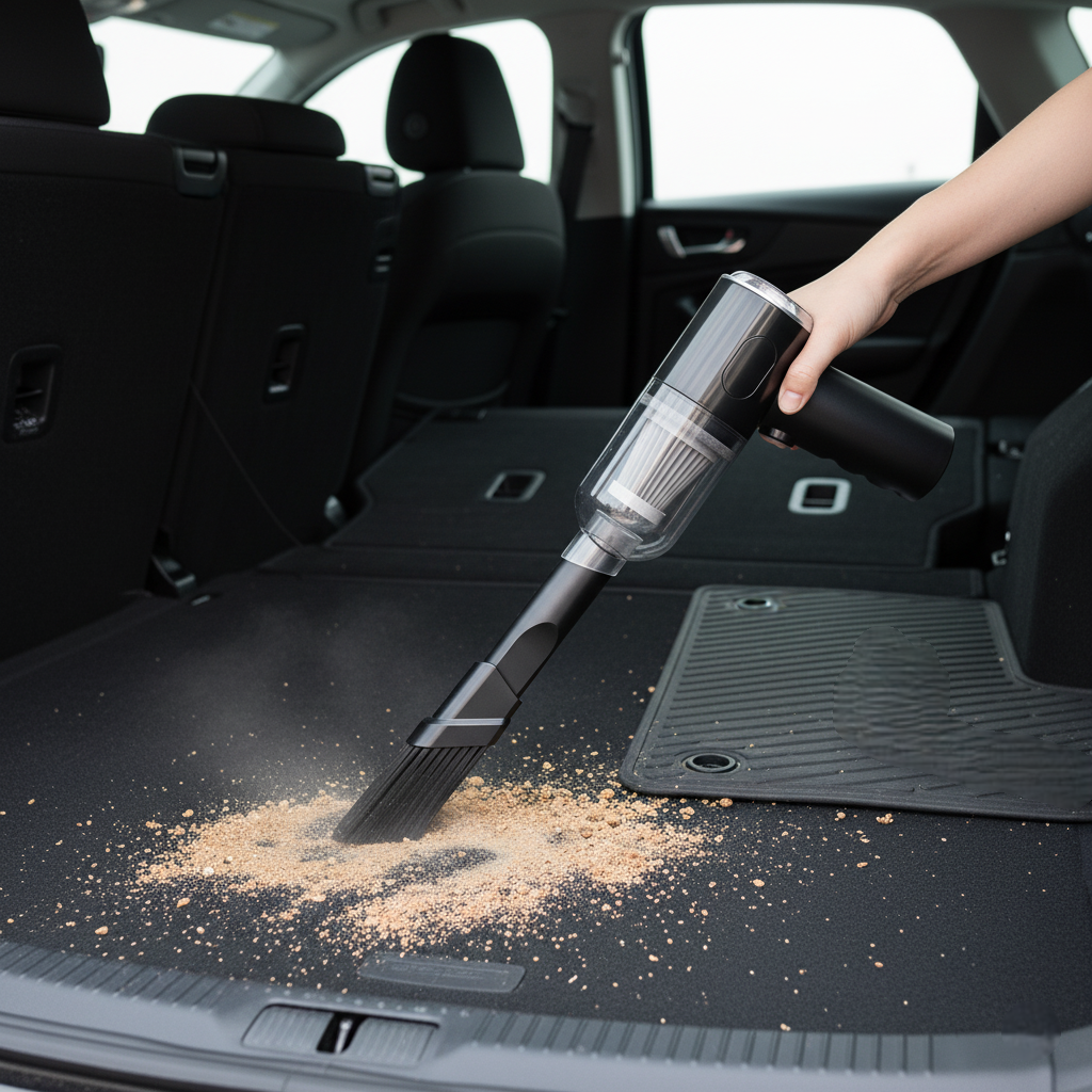 ¡Adiós Migas! 💪 Aspira, Sopla y LAVA Tu Auto. 3-en-1 Potencia Inalámbrica.