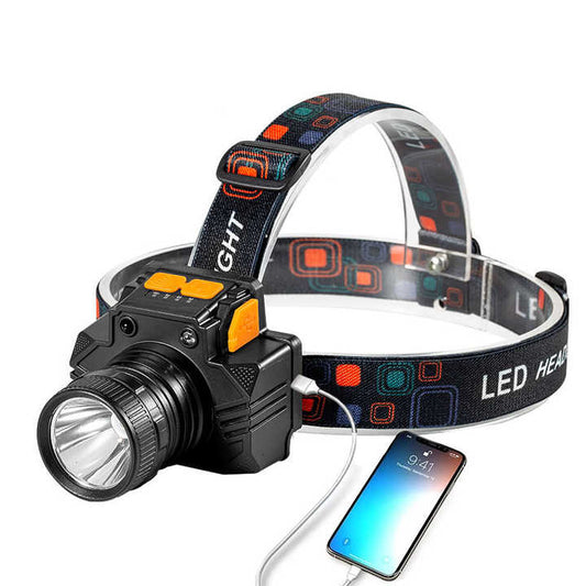 Lámpara Frontal LED Recargable Impermeable™