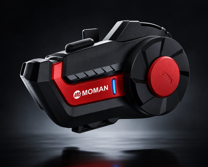 MOMAN H2 PRO Intercomunicador Bluetooth Premium para Motociclistas