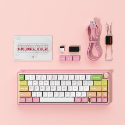 Transforma tu escritorio aburrido en un espacio inspirador con el teclado mecánico más BONITO de Guatemala.