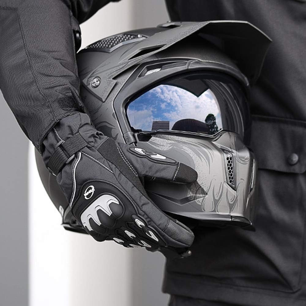 Guantes de Invierno Impermeables y Antideslizantes para Deportes y Moto