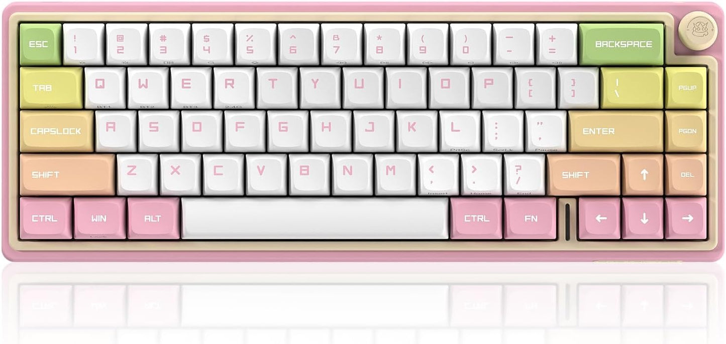 Transforma tu escritorio aburrido en un espacio inspirador con el teclado mecánico más BONITO de Guatemala.